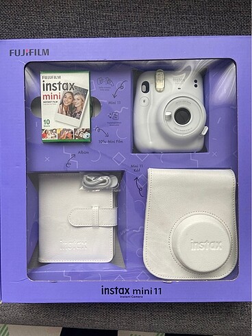 İnstax mini 11 beyaz set