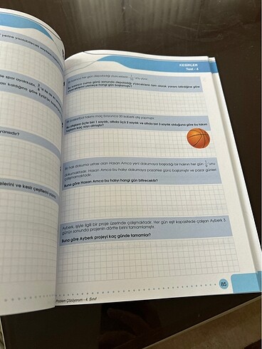 Problem çözüyorum 4. Sınıf problem kitabı - Görsel 2