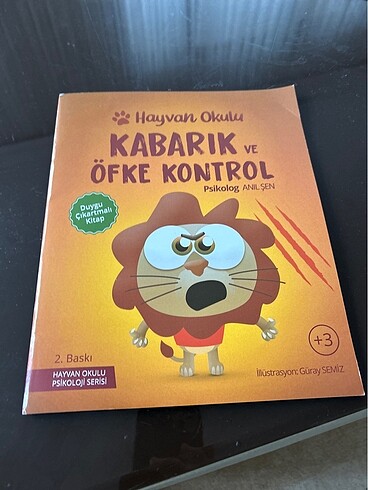 Kabarık ve öfke kontrol çocuk kitabı