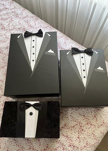 Damat bohçası kutu sandık seti