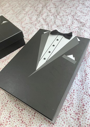 Beden Renk Damat bohçası kutu sandık seti