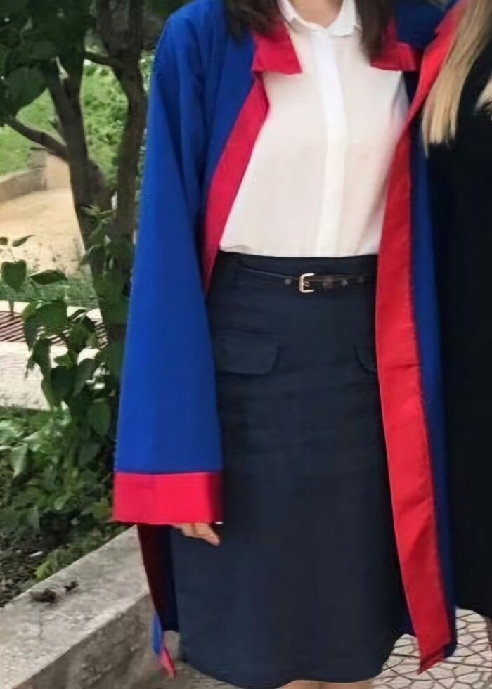 Lacivert kalem etek - Görsel 5