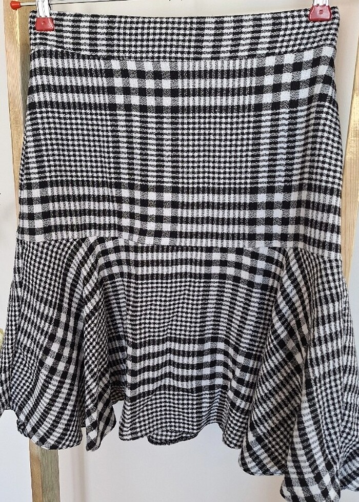 Ekose desenli etek - Görsel 2