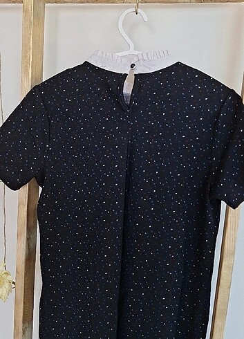 Koton marka yakalı mini elbise - Görsel 6