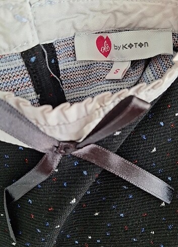 Koton marka yakalı mini elbise - Görsel 7