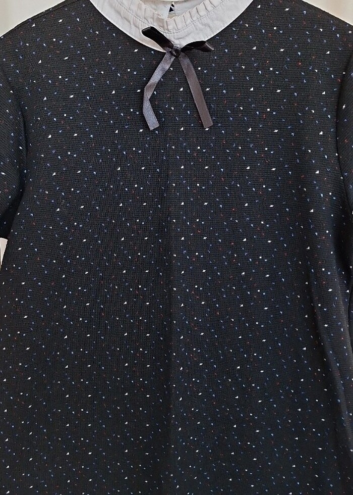 Koton marka yakalı mini elbise - Görsel 4