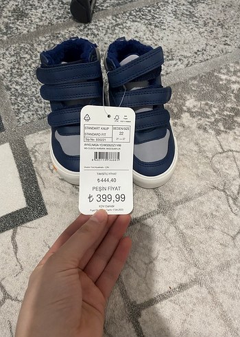 Gri Baskılı Erkek Çocuk Spor Ayakkabı - Görsel 4