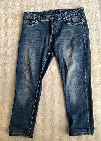 Defacto Skinny Fit Mavi Kot Pantolon - Görsel 5