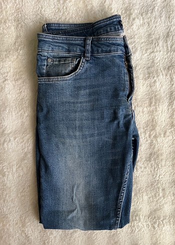 Defacto Skinny Fit Mavi Kot Pantolon - Görsel 4