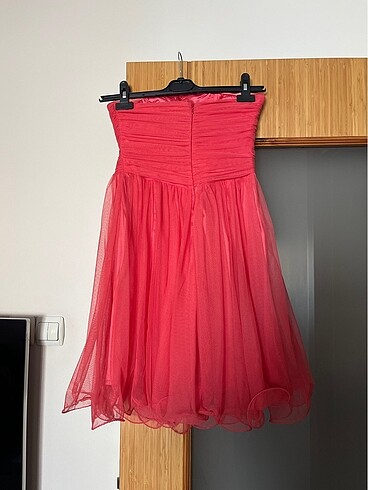 Tüllü Mezuniyet elbisesi - Görsel 3