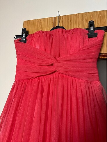 Tüllü Mezuniyet elbisesi - Görsel 2