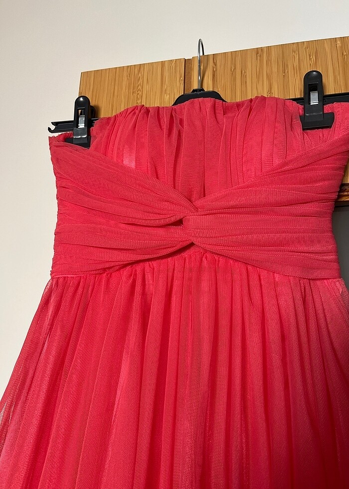 Tüllü Mezuniyet elbisesi - Görsel 2