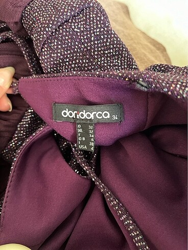 Işıltılı mezuniyet balo elbisesi Doridorca markalı - Görsel 9