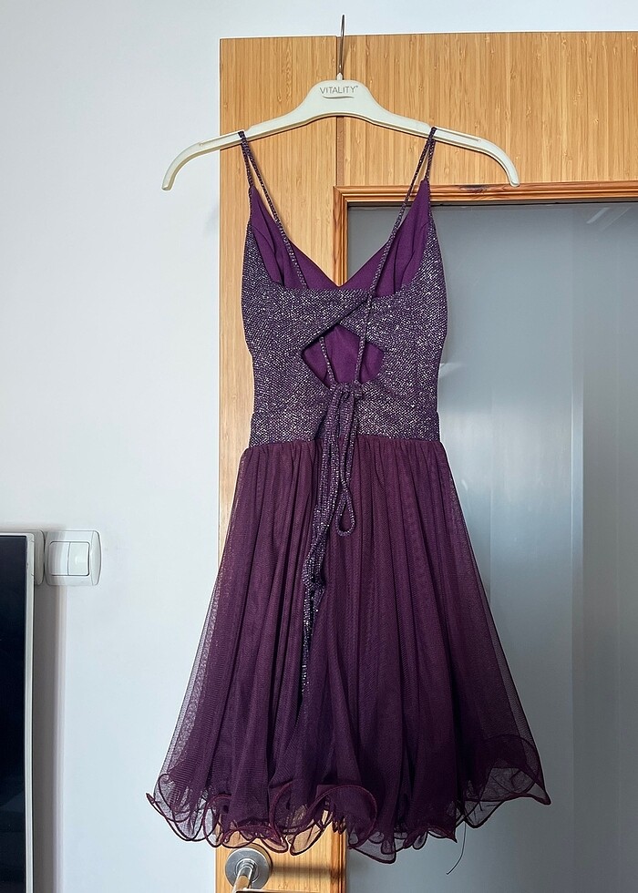 Işıltılı mezuniyet balo elbisesi Doridorca markalı - Görsel 4