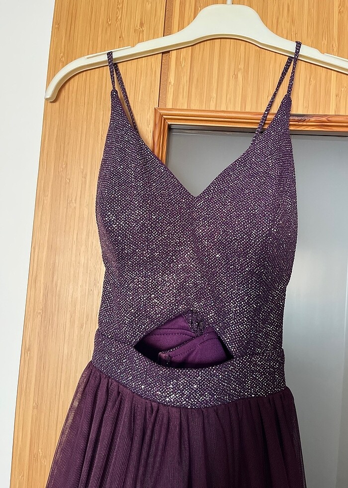 Işıltılı mezuniyet balo elbisesi Doridorca markalı - Görsel 3