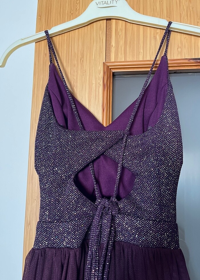 Işıltılı mezuniyet balo elbisesi Doridorca markalı - Görsel 5