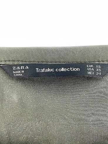 xs Beden haki Renk Zara Gömlek %70 İndirimli.