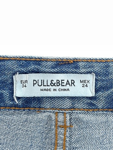 34 Beden mavi Renk Pull and Bear Jean / Kot %70 İndirimli.