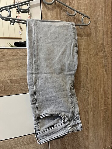Mavi kadın gri mom jeans
