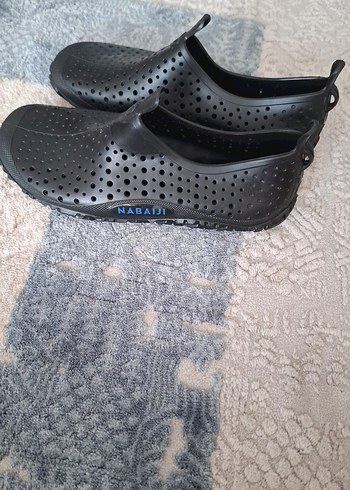 Decathlon Erkek Günlük Siyah Cırt Cırtlı Terlik
