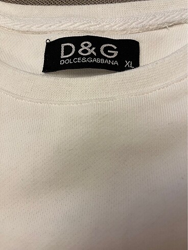 m Beden D&G pamuklu üst