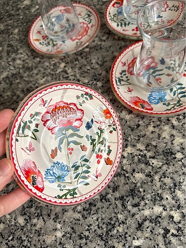 Beden çeşitli Renk Shafer çay seti