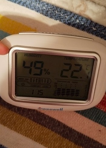 weewell Dijital Nem ve Sıcaklık Ölçer - Görsel 5