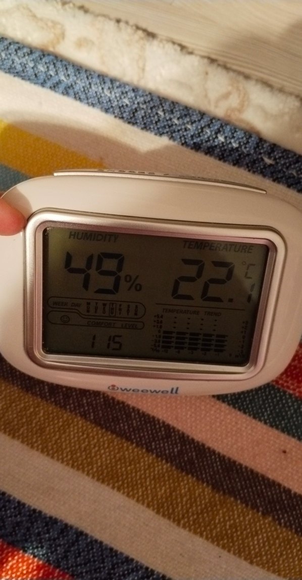 weewell Dijital Nem ve Sıcaklık Ölçer - Görsel 5
