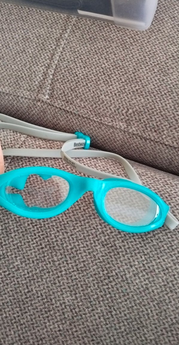 Turkuaz Elastik Yüzücü Gözlüğü - Görsel 2