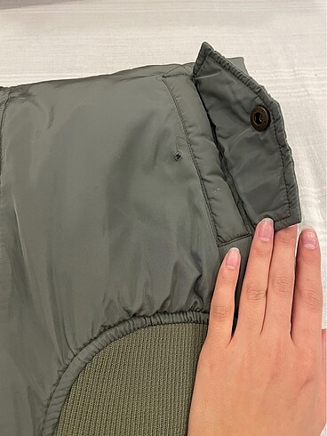 s Beden haki Renk Bomber ceket