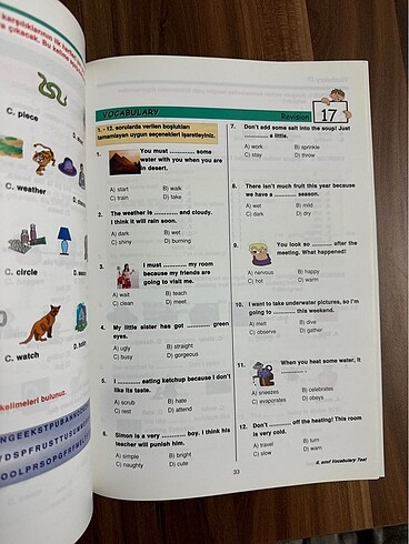  Beden Vocabulary Time
