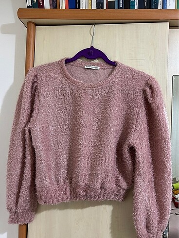 Parlak pembe Bluz