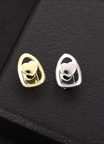 Diğer Heart Silver Grillz