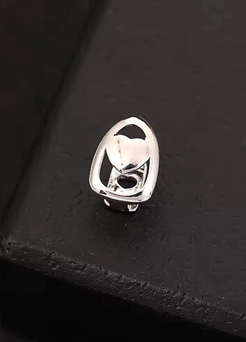 Heart Silver Grillz