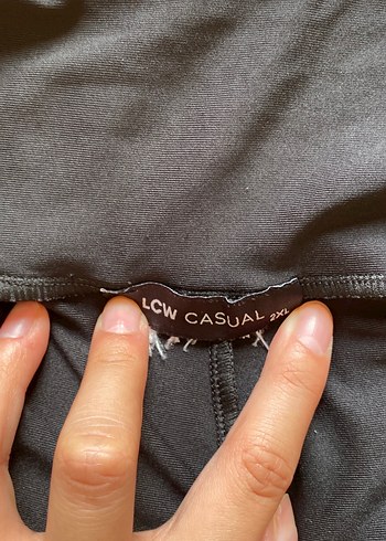 Siyah Midi Hamile Spor Şortu - Görsel 2