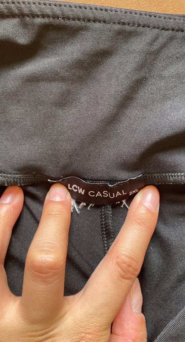 Siyah Midi Hamile Spor Şortu - Görsel 2