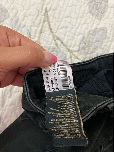 30 Beden siyah Renk Mavi jeans siyah kot pantolon