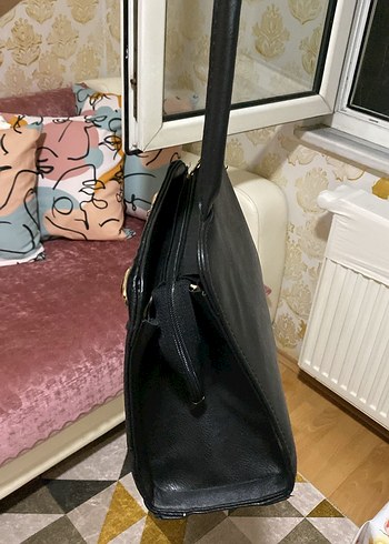 Zara Siyah kol çantası