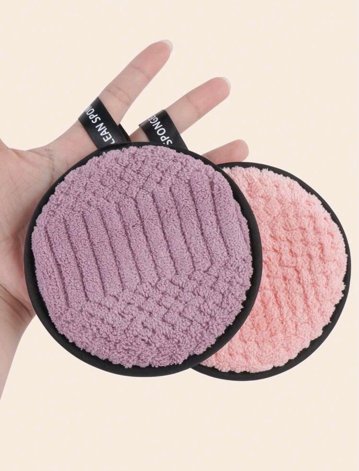 Pastel Pembe Makyaj Temizleme Süngeri - Görsel 3