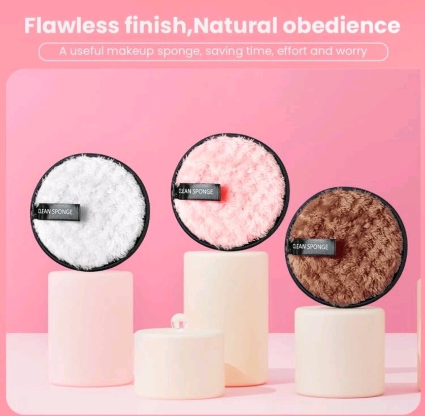 Pastel Renkli Makyaj Temizleme Süngeri - Görsel 2