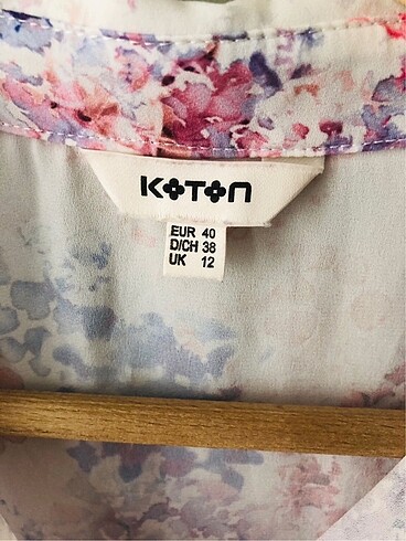 40 Beden Koton Renkli Gömlek