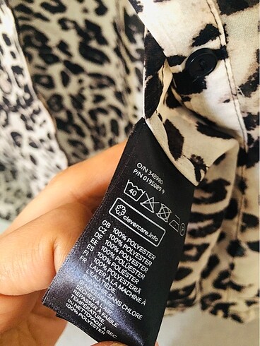 36 Beden camel Renk H&M Gömlek