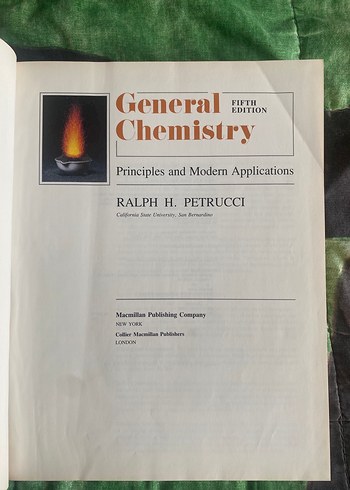 General Chemistry - Ralph H. Petrucci, 5. Baskı - Görsel 2