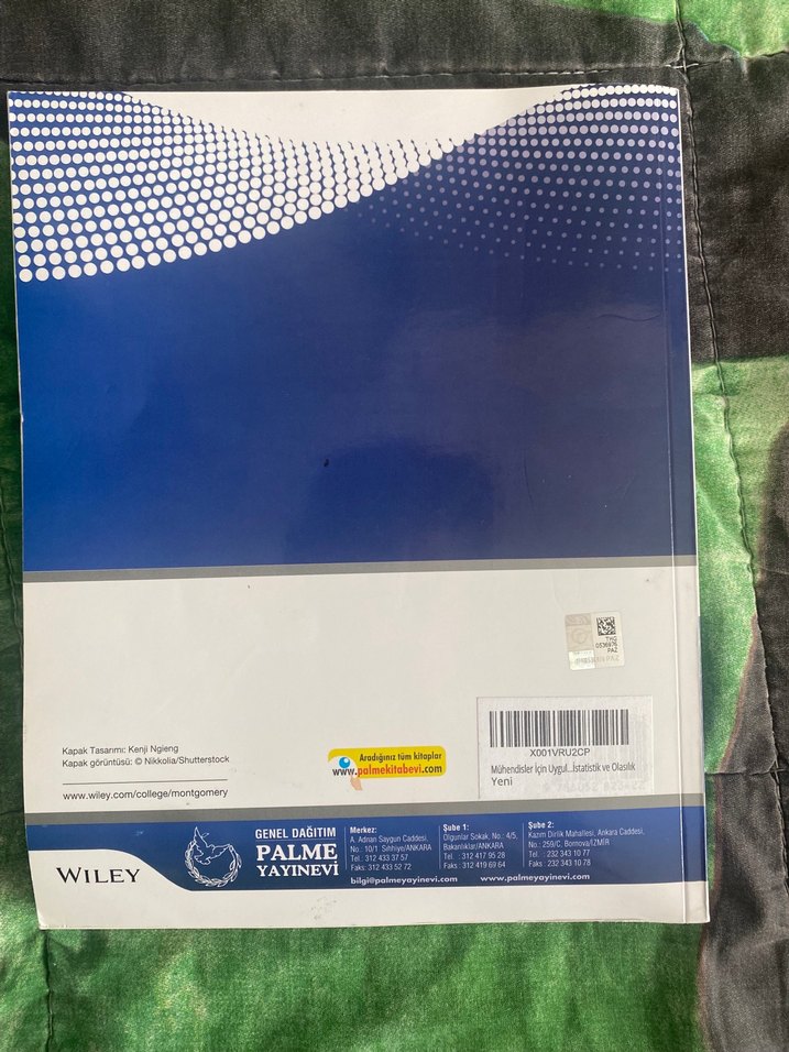 Mühendisler İçin Uygulamalı İstatistik ve Olasılık Kitabı - Görsel 2