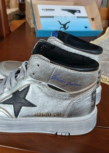 Gri Platform Topuklu Bağcıklı Kadın Spor Ayakkabı - Görsel 3