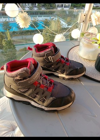Bonprix Gri Erkek Çocuk Spor Ayakkabı Velcro