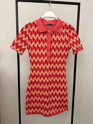 Zara Pembe Elbise S
