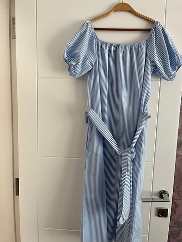 Zara Mavi Elbise M