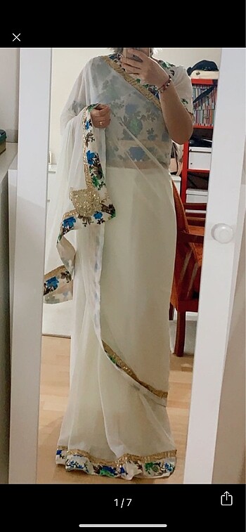 Hint Saree Özel Dikim