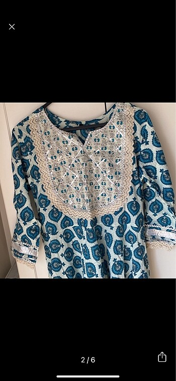 Diğer Hindistan Anarkali Elbise